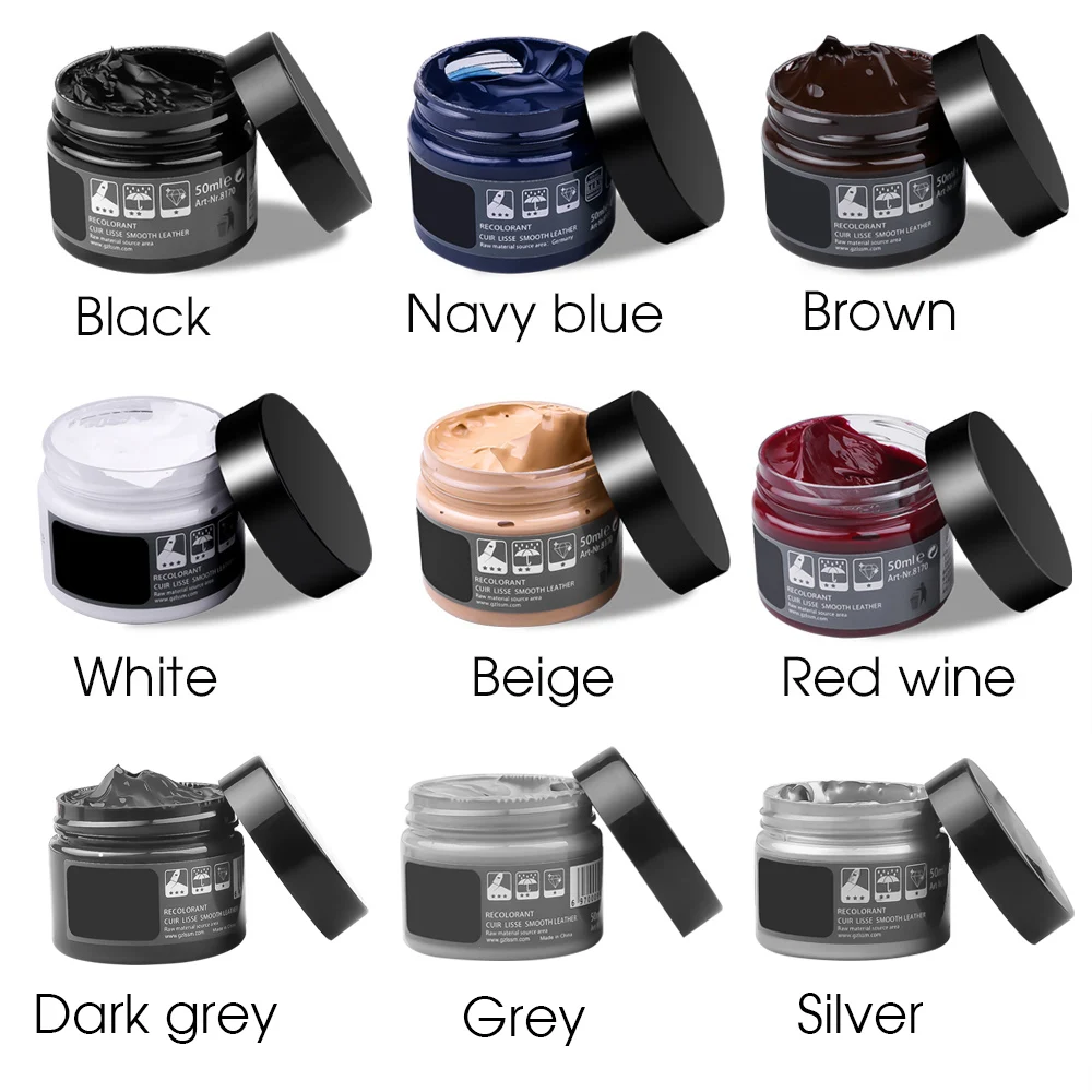 Leather Shoe Polish - Kit de Reparação de Couro, Bálsamo