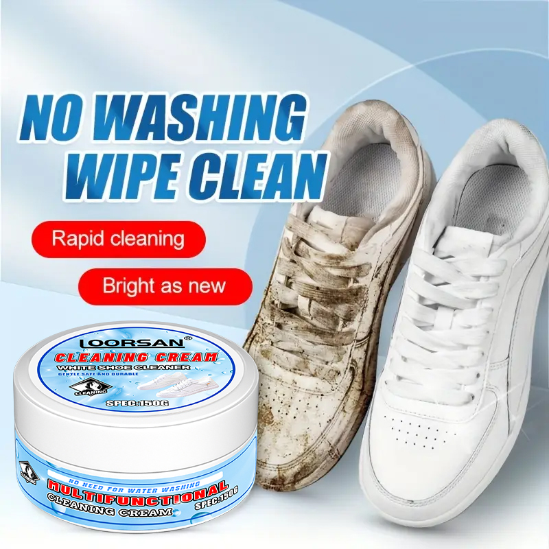 Sneaker Cleaner - Creme de Limpeza Multifuncional para Sapatos