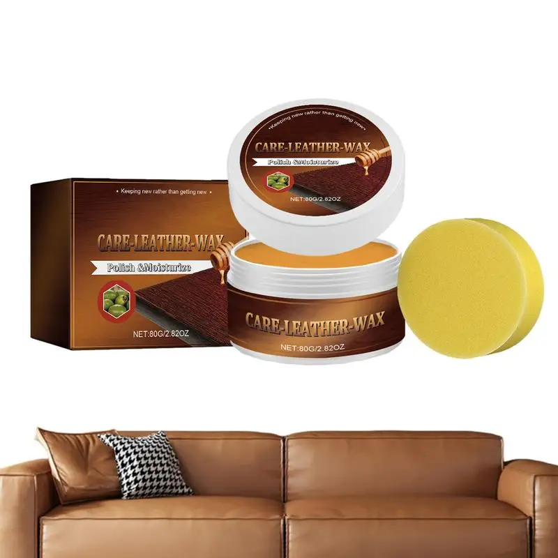 Leather Shoe Polish - Creme de reparação de couro limpador