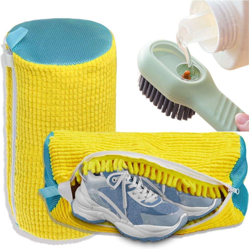 Shoe Cleaning Brush - 1/2/4 Peças de Saco para Lavar