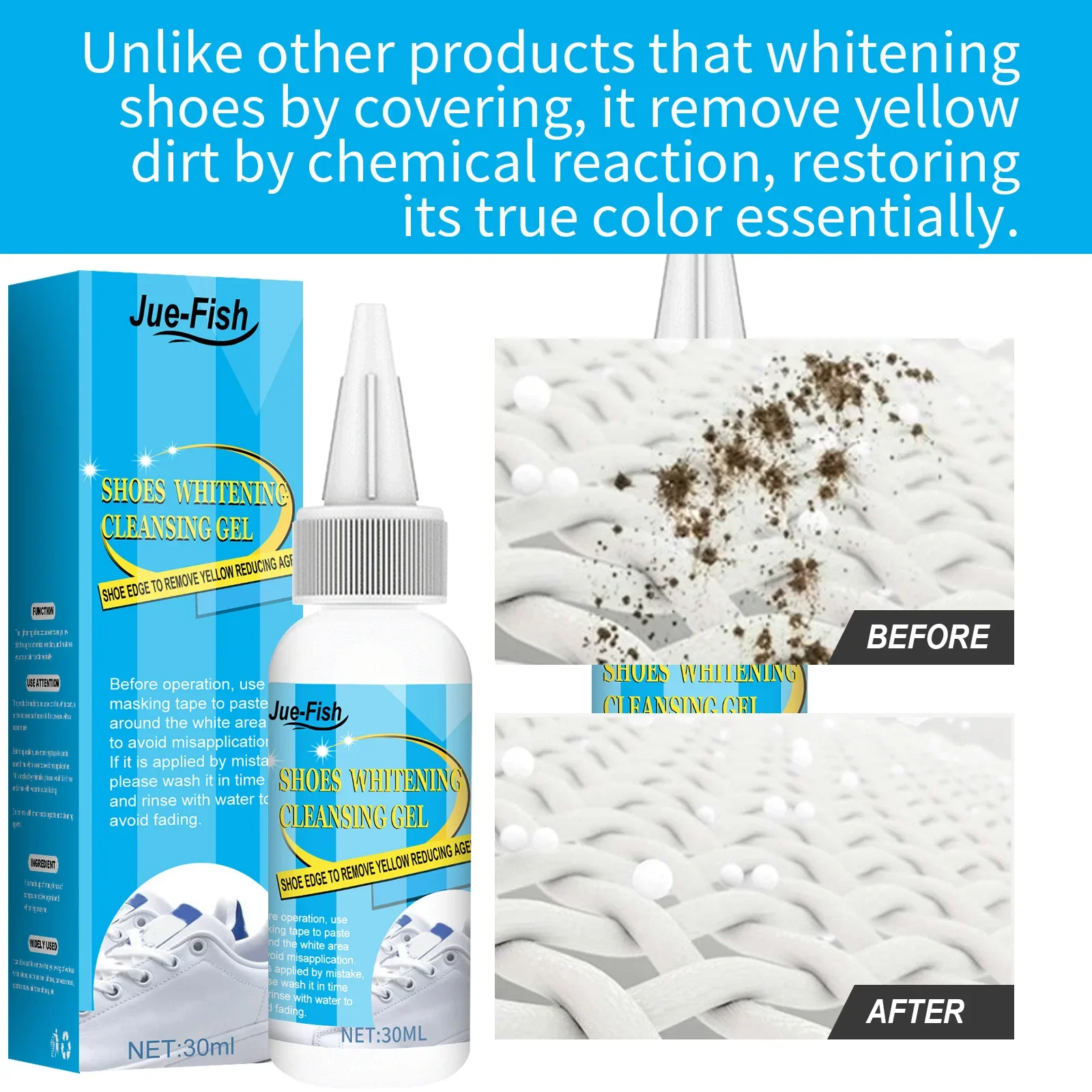 Sapatos brancos Gel De Limpeza - Sneaker Care Spray avaliação e preço