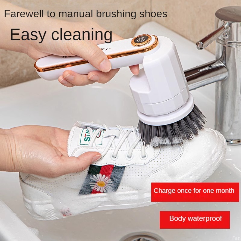 Escova de limpeza elétrica por - Shoe Cleaning Brush avaliação e preço